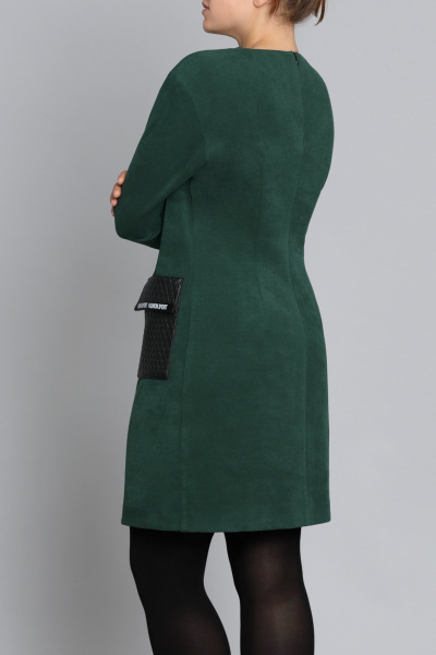 Платье Galean Style 604 темно-зеленый - фото 3