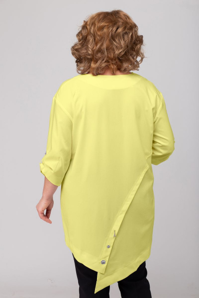 Блуза Anelli 468 желтый - фото 2