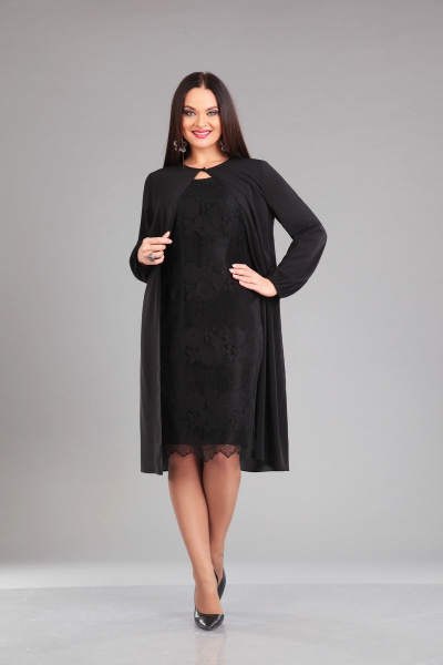 Кардиган, платье IVA 949 черный - фото 1