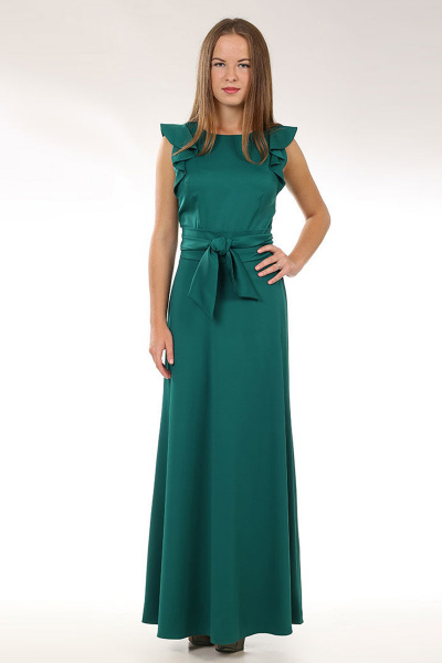 Платье Sharm-Art 835 зеленый - фото 1