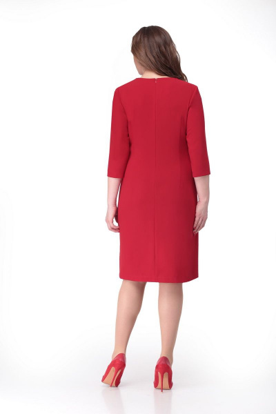 Платье Мишель стиль 787 красный - фото 3