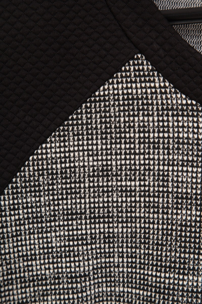 Платье СиБон 0997 серый+черный - фото 3