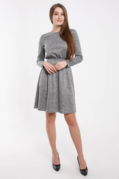 Платье Madech 205349 серый,серебристый - фото 3