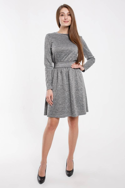 Платье Madech 205349 серый,серебристый - фото 1