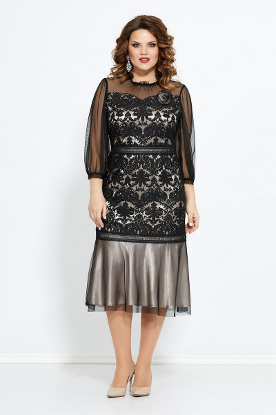 Платье Mira Fashion 4767 черный - фото 1