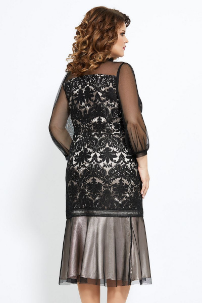 Платье Mira Fashion 4767 черный - фото 4