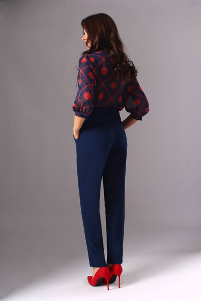 Блуза, брюки, жилет Mia-Moda 1077-7 - фото 5