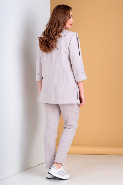 Блуза, брюки, жакет Liona Style 702 светлый - фото 2