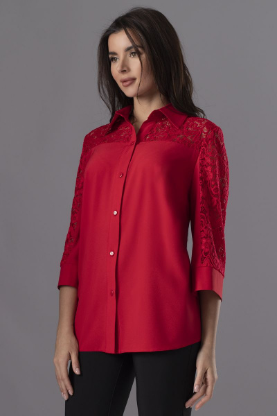 Блуза VIZAVI 617 красный - фото 1
