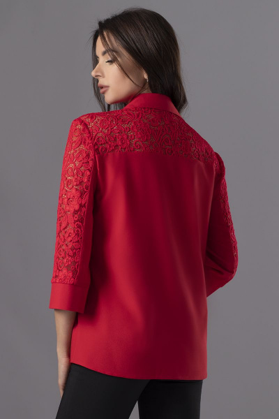 Блуза VIZAVI 617 красный - фото 2