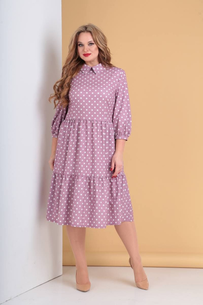 Платье Moda Versal П2132 розовый - фото 4