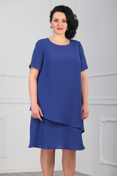 Платье MadameRita 5013 синий - фото 1