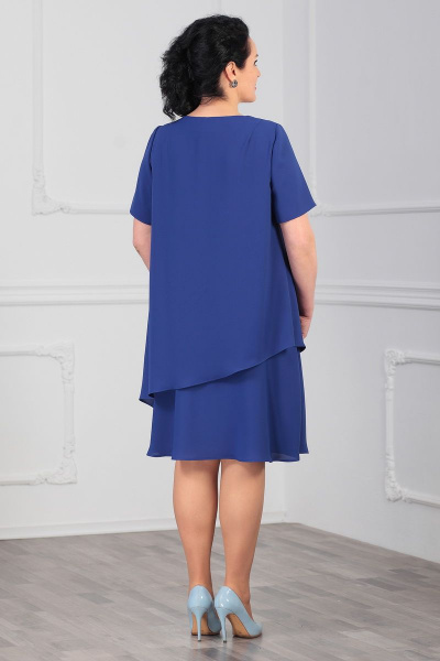 Платье MadameRita 5013 синий - фото 3