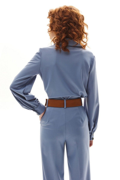 Блуза, брюки Golden Valley 6519 голубой - фото 5