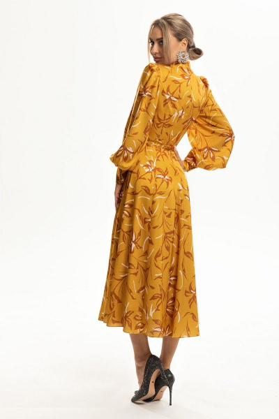 Платье Golden Valley 4771 желтый - фото 4
