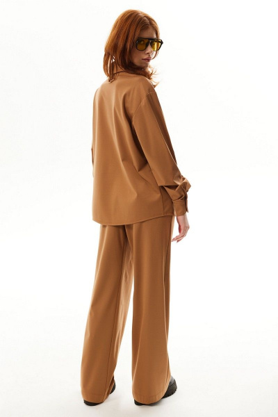 Блуза, брюки Golden Valley 6564 коричневый - фото 5