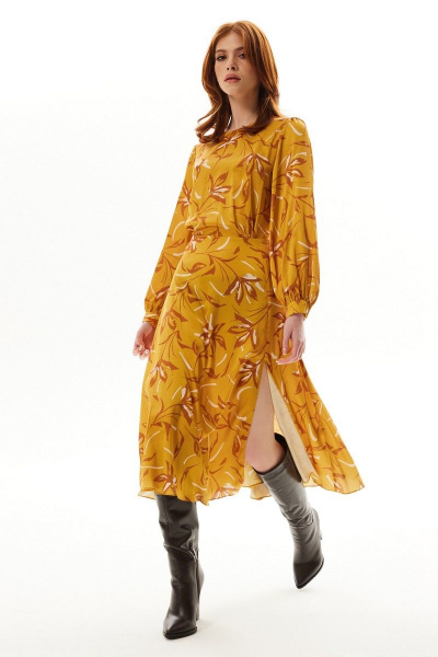 Платье Golden Valley 4983 желтый - фото 1