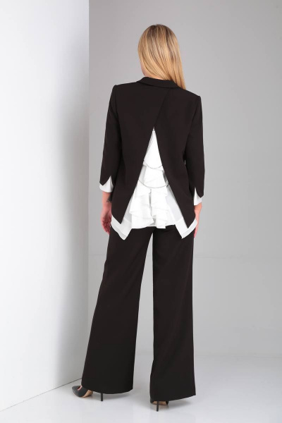 Блуза, брюки, жакет DOGGI 2904 черный - фото 5