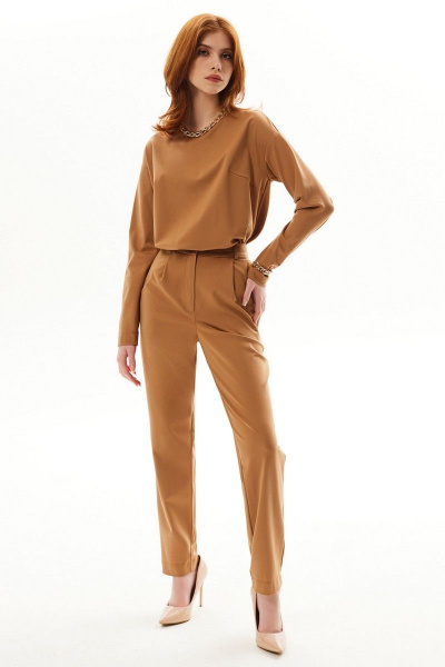 Блуза, брюки Golden Valley 6547 коричневый - фото 1