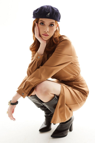 Жакет, юбка Golden Valley 6550 коричневый - фото 5