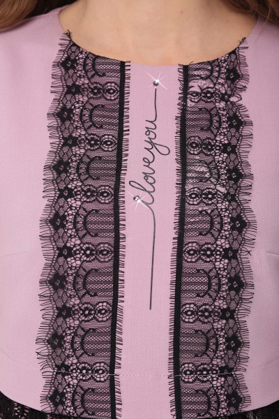 Платье Мишель стиль 843 розовый - фото 3
