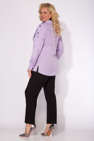 Блуза, брюки Liliana 1197 Бр_лаванда - фото 2