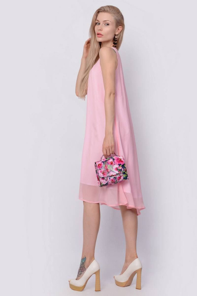 Платье Patriciа C14237 розовый - фото 2