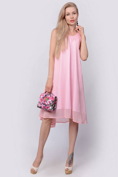 Платье Patriciа C14237 розовый - фото 1