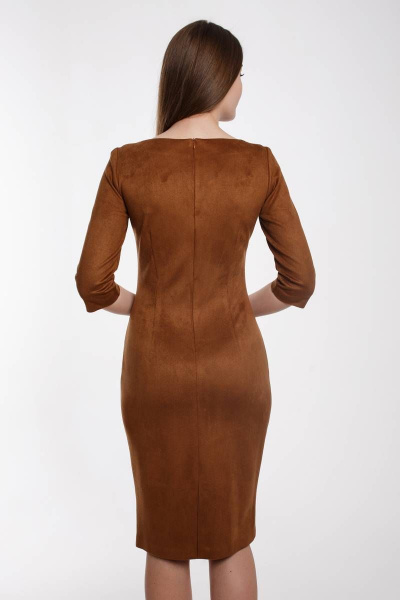 Платье Madech 185271 коричневый - фото 4