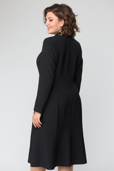 Платье ANASTASIA MAK 1121 черный - фото 5