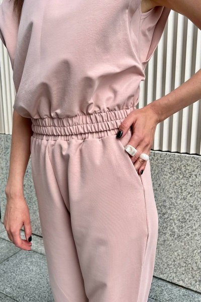 Джемпер, шорты i3i Fashion 406/1 розовые - фото 5