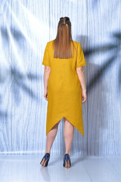Платье MALI 419-007 горчица - фото 9