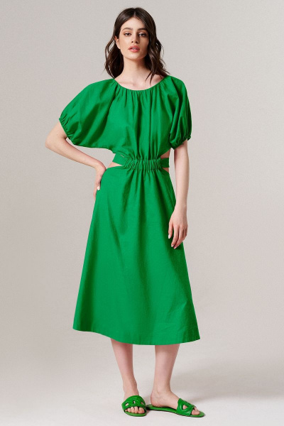 Платье Панда 143380w зеленый - фото 1