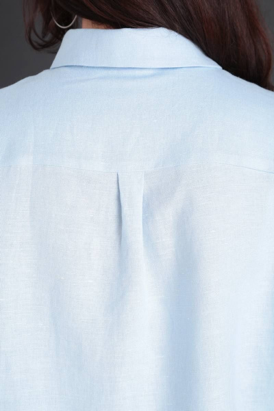 Брюки, рубашка Ma Vie М608г голубой - фото 5