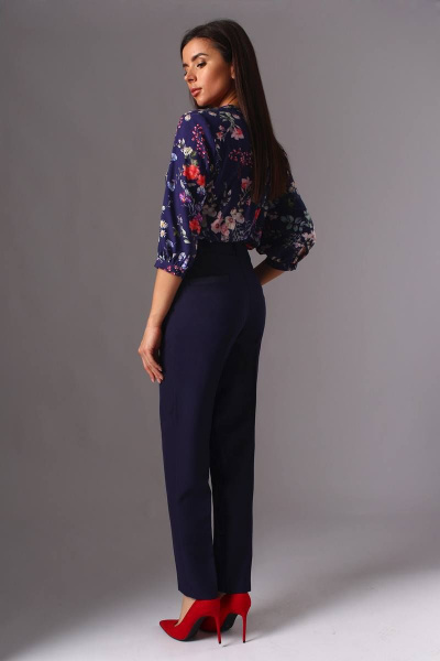 Блуза, брюки, жилет Mia-Moda 1077-8 - фото 5
