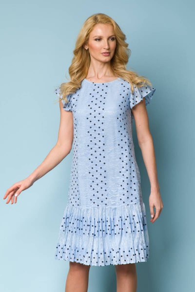 Платье ASV 2214 голубой - фото 2