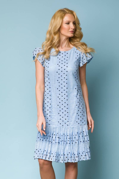 Платье ASV 2214 голубой - фото 4
