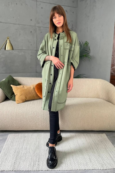 Кардиган Rumoda 2019 хаки - фото 1