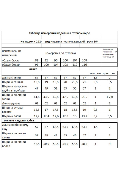 Жакет, юбка Мода Юрс 2224-1 бордо - фото 4