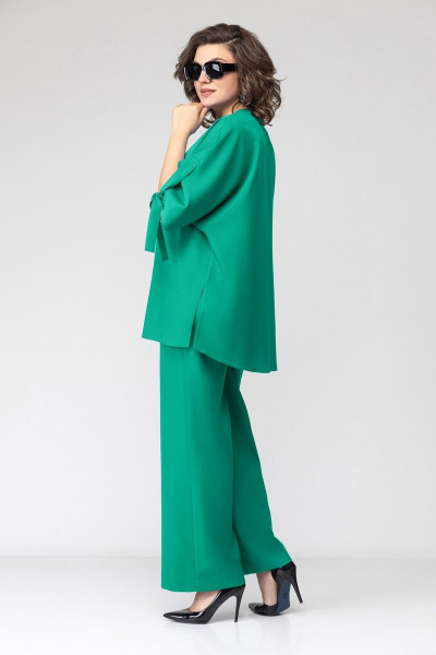 Блуза, брюки EVA GRANT 204/1 зелень - фото 3
