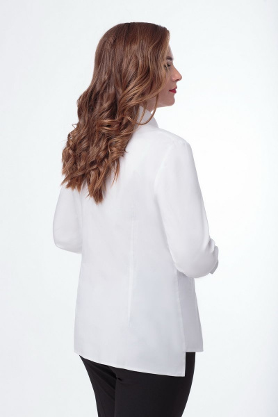 Блуза БелЭкспози 1232 белый - фото 4