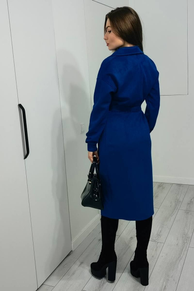 Платье Patriciа F15285 синий - фото 4