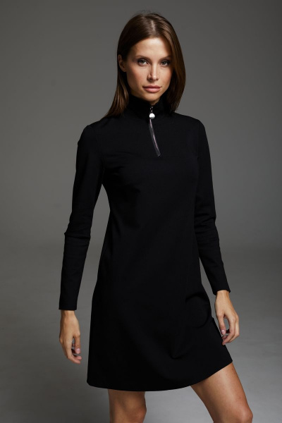 Платье DAVA 183 черный - фото 5