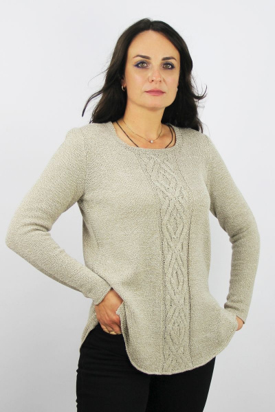 Джемпер Полесье С1816-18 9С0078-Д43 158,164 жем.иней+льн.тем - фото 1
