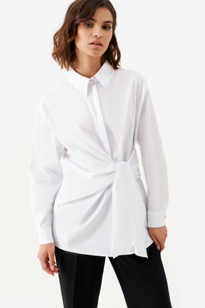 Блуза Панда 157840w белый - фото 2