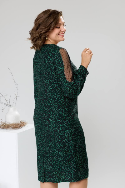 Платье Romanovich Style 1-2410 зеленый - фото 8