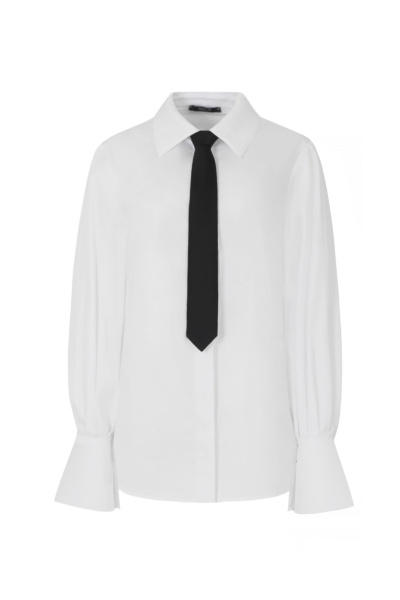 Блуза Elema 2К-12949-1-164 белый - фото 4