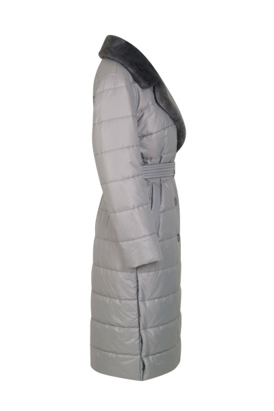 Пальто Elema 5S-13038-1-164 тёмно-серый - фото 2