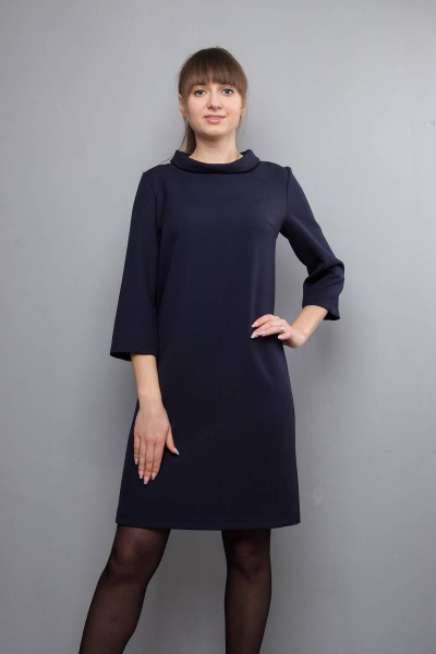 Платье Mita ЖМ1017 синее - фото 1