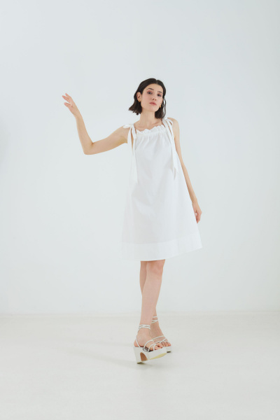 Платье Elema 5К-12611-1-164 белый - фото 1